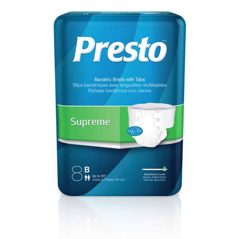 Presto® Supreme Bariatric Full Fit® Briefs | J&B At Home