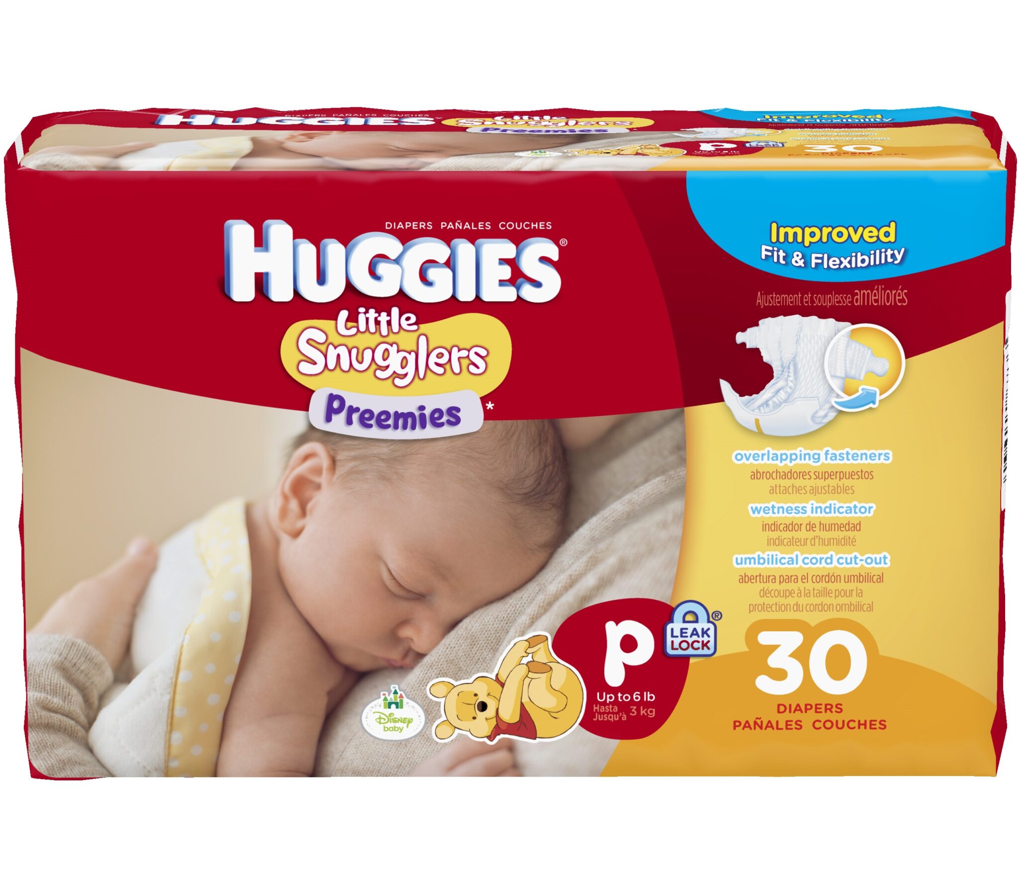 Huggies® Preemie Diaper Packs, 180/Case J&B At Home
