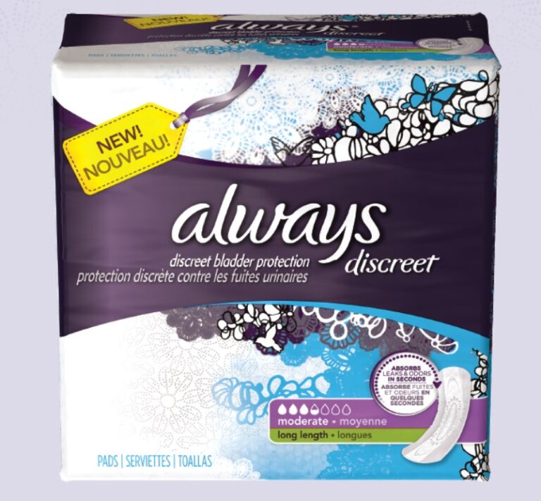 Always Discreet Moderate Long Pads - Case/162 - J&B At Home