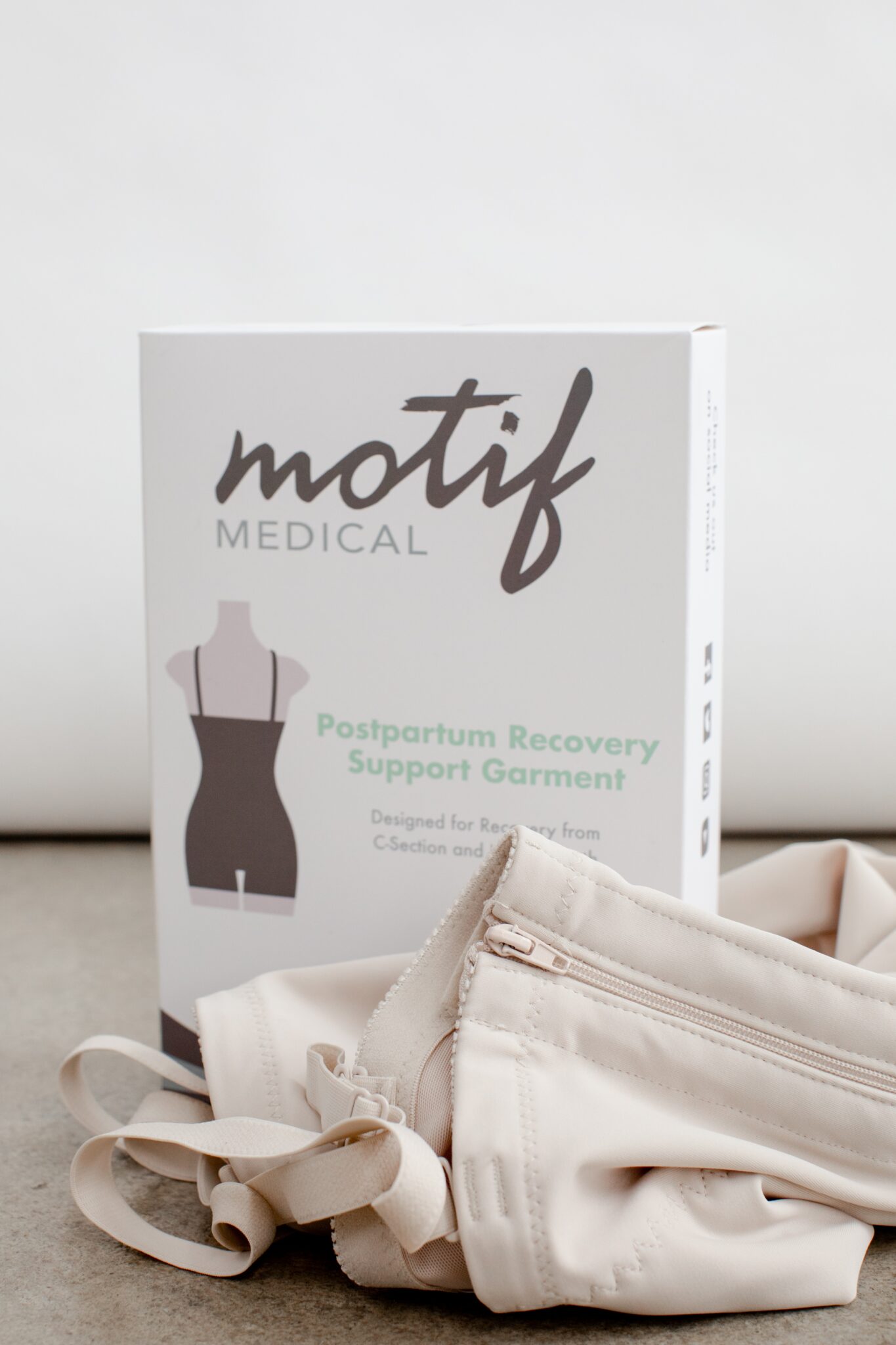 Motif Postpartum Recovery Garment, CSection & Natural Birth, Nude J