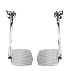 Front Rigging for Sentra EC Heavy Duty Extra Wide, Swing away Footrests, 1 Pair