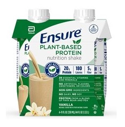 Ensure Plant Based Protein, Vanilla, Pack of 4