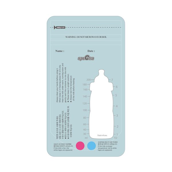 Spectra Disposable Breast Milk Collection Bag, 200mL, 90-ct.