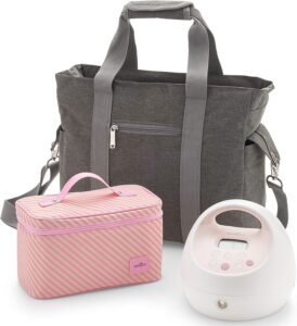 Spectra S2 Plus With Grey Tote & Pink Cooler