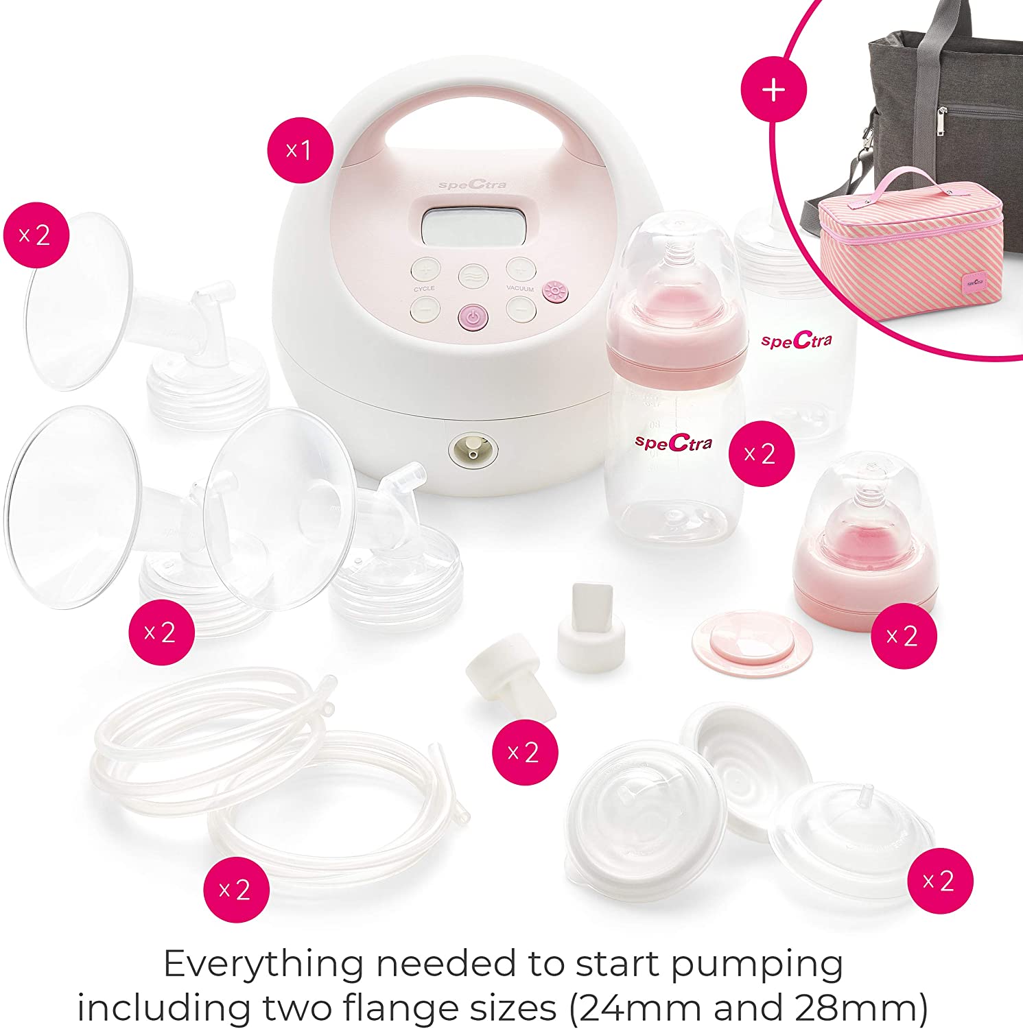 Breast Pump Bag, LOVEVOOK Diaper Bag Tote 3Pcs Set, Work Bag for  Breastfeeding Mom with 15