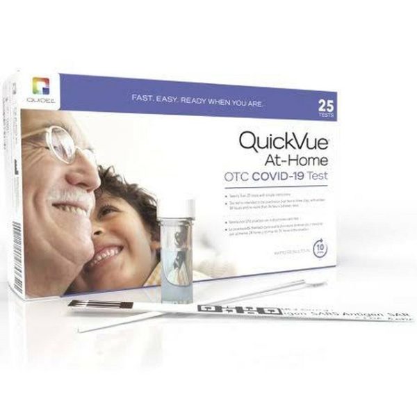 QUICKVUE AT-HOME OTC COVID-19 TEST, 25 Tests/Kit