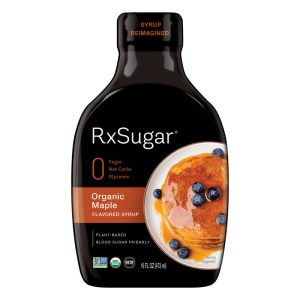 RxSugar Pancake Syrup, Maple Flavored, 16 oz