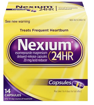 Nexium 24 Hour Heartburn Relief, 20mg, Capsule, 14 Count