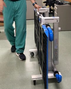 Clinician Moving Portable Parallel Bars