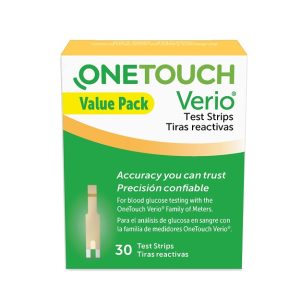 Onetouch Verio Test Strips 30 Ct