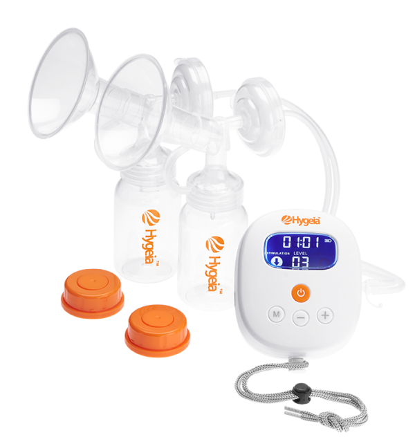 Hygeia Pro Breast Pump, With builtin lithium rechargeable battery